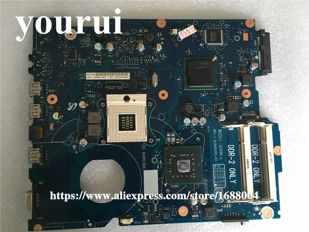 Женская материнская плата для ноутбука samsung R519 GL40 DDR2|Материнские платы ноутбуков|
