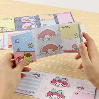 Kawaii Totoro My Melody Folding Memo Pad Sticky Notes 4