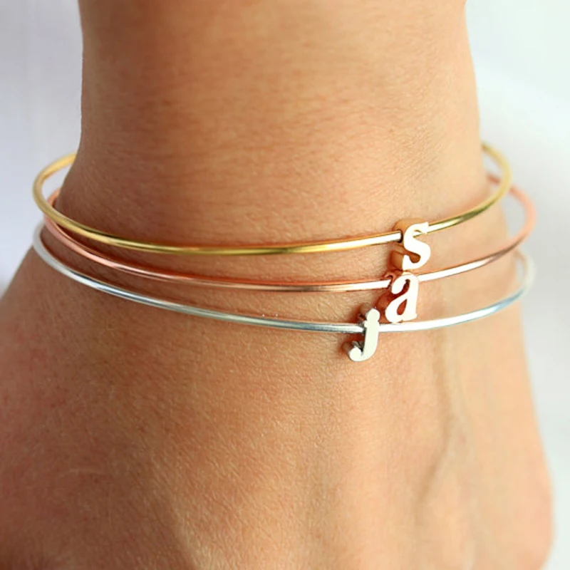 letter bangle