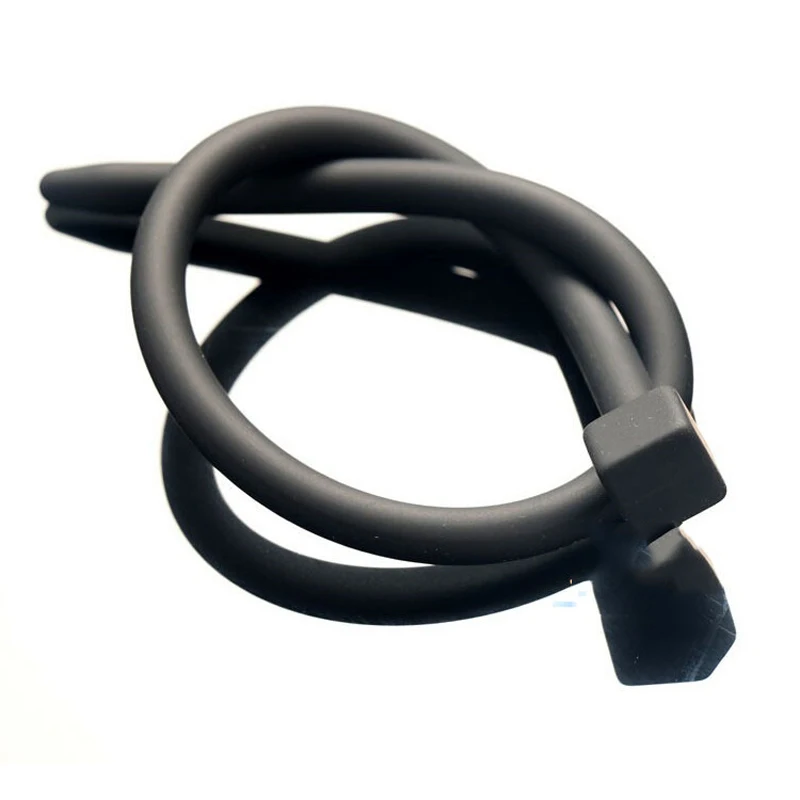 6size Super Long Horse Eye Urethra Dilator Silicone Urethral Catheter Sound Stimulator Penis Plug Male Masturbator Men Sex Toys
