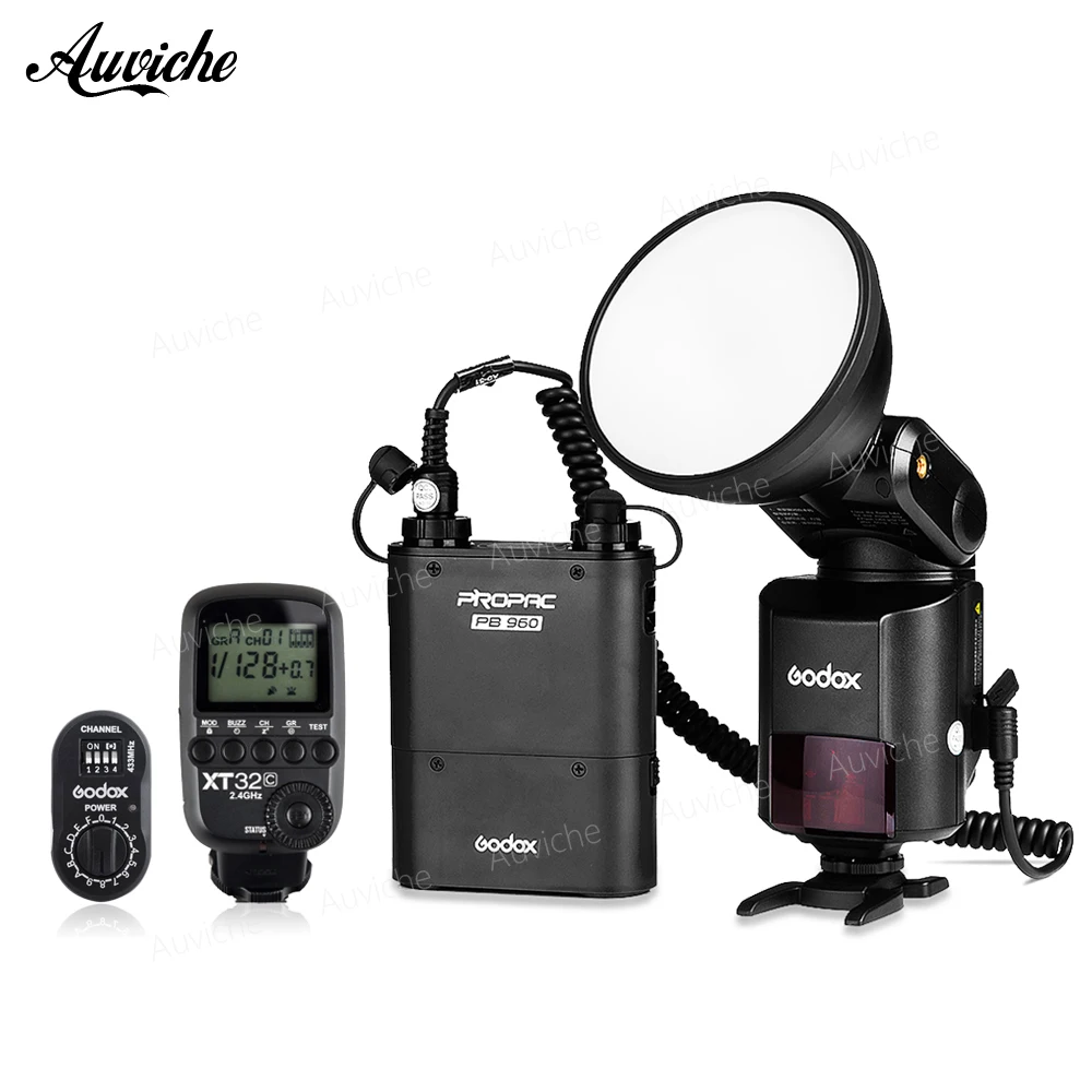 

Godox WITSTRO AD360 360WS External Portable Flash Speedlite with XT-32+XTR16 HSS Wireless trigger for canon nikon