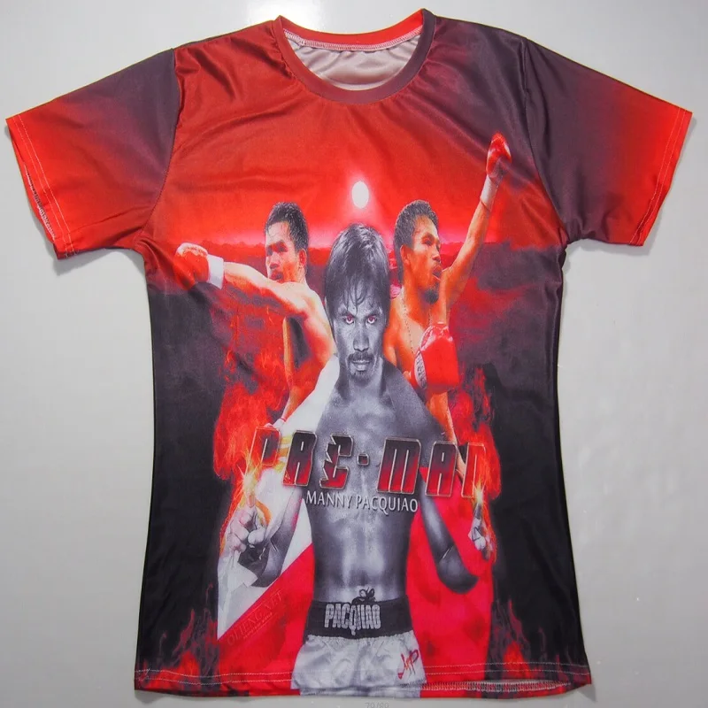 Wholesale Latest Boxer 3D Digital Printed Workout Fashion Top T Shirts | Мужская одежда