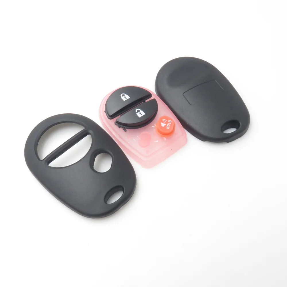 toyota 3button remote key case shell 02