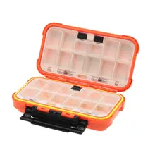 24 отделения двухслойная приманка коробка Рыболовная Снасть Коробка Приманка пластиковая рыболовная снасть коробка Новинка