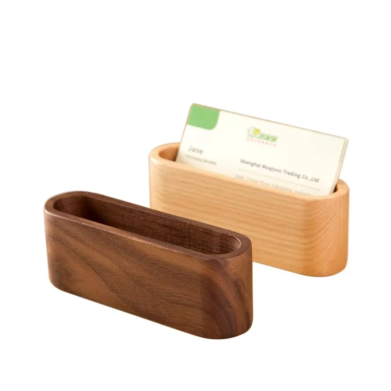 Hoomall 1pc Id Card Case Storage Box For Desk Desktop Countertop