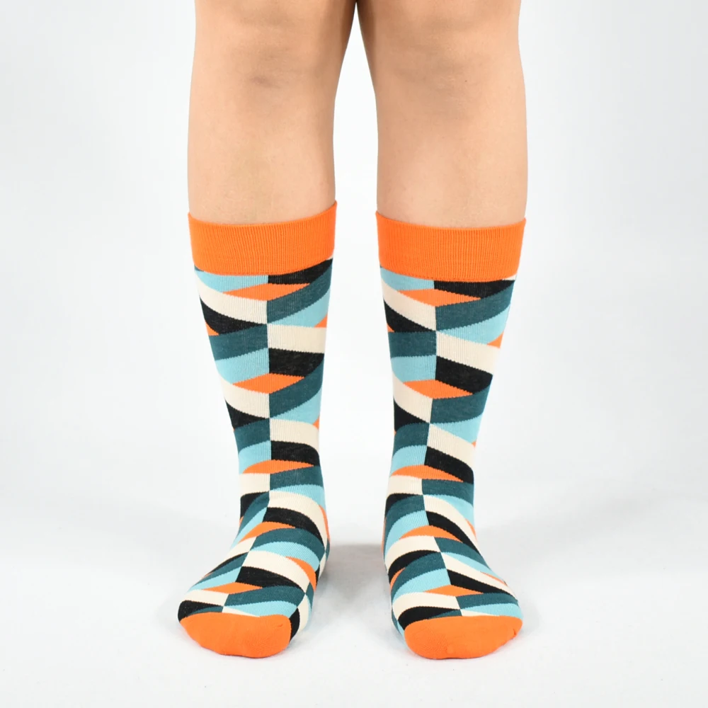 2018 скидки предложение ограничено Для мужчин носки Harajuku Happy Socks картина маслом
