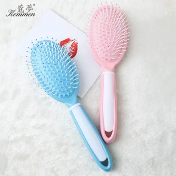 

HOT Hair Brush Anti-static Healthy Paddle Cushion Tangle Free Heat Barber Salon Hair Care Vent Tine Teeth Massage Hair Comb