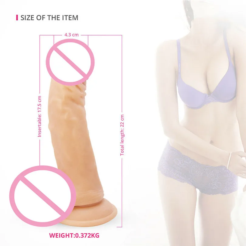Large Dildos Female Massager Waterproof Female Hand-Free Masturbation Device With Simulated Penile Sucker Phallus (7)