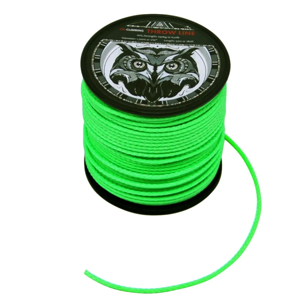 Details about   Arborist Throw Line 180 Ft 100% UHMWPE Tree Climbing Outdoor 650lb/1000lb New