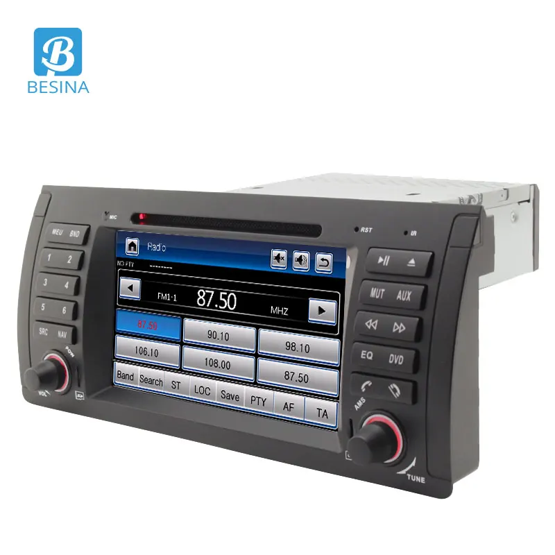 Автомобильный мультимедийный плеер Besina 2 Din для BMW E39 X5 M5 E53 стерео радио GPS CD DVD