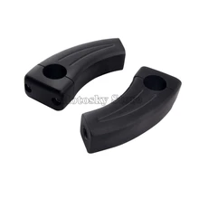 " черный мотоцикл руль для мопеда откатная стояки для Honda Shadow Harley победы Kawasaki Yamaha Suzuki