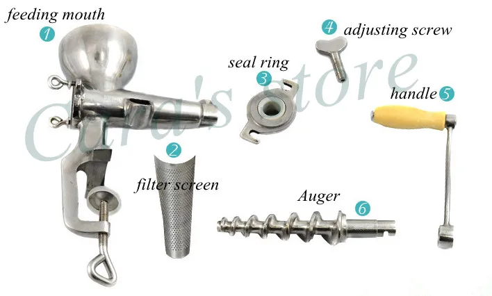 Все из нержавеющей стали руководство трава пшеницы соковыжималка фрукты ручная соковыжималка