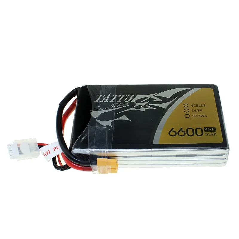 Аккумулятор TATTU LiPo 4S 6S 35C 25C 6600mAh 10000mAh 12000mah 16000mAh Plus 15C 25C 22,2 V LithiumRC - Цвет: 6600mAh 4S