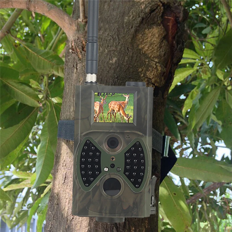 Горячая Skatolly HC300M охотничья камера GSM 12MP 1080P фото ловушки ночного видения дикой природы инфракрасная охотничья камера s Охота