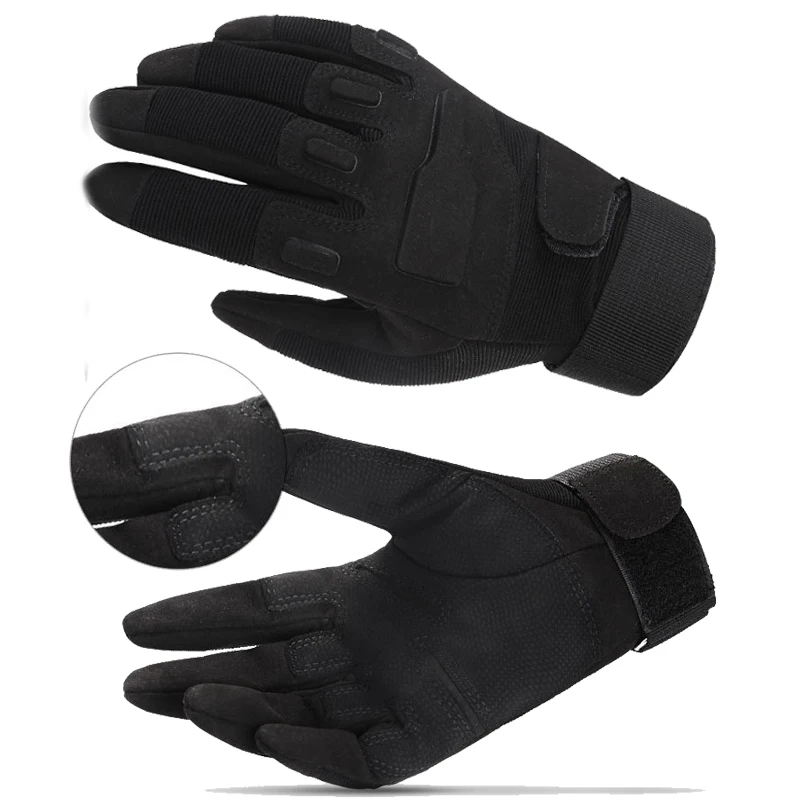 

Army Tactical Gloves Full finger Hiking Hunting Gloves Anti Slip Sports Cycling Gloves guantes de tiro Fitness
