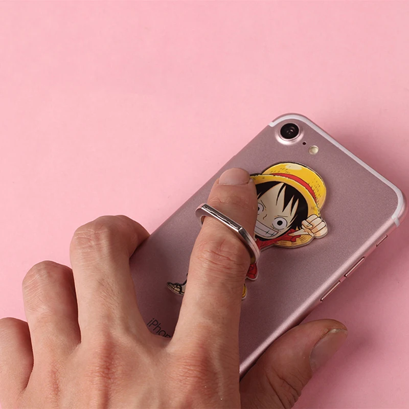 Универсальный Цельный металлический палец кольцо мобильный телефон мультфильм подставка для рук держатель для iphone7 планшет кронштейн портативный держатель