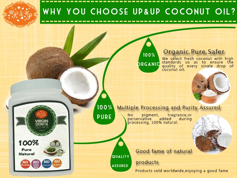 Extrato de Óleo de Coco Óleo de Cozimento Óleo de Coco para a Pele Frete Grátis Produto Comestível Virgem Imprensa Fria Melhor 1000ml 32oz 4 Tratamentos p cabelo e couro cabeludo