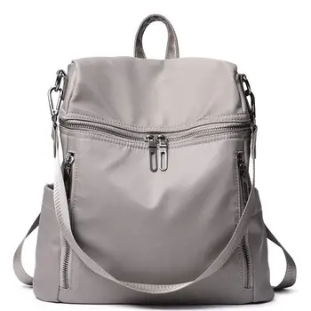 

Women Backpack Purse Lightweight Fashion Ladies School Shoulder Bag Waterproof Travel Backpack(gray)
