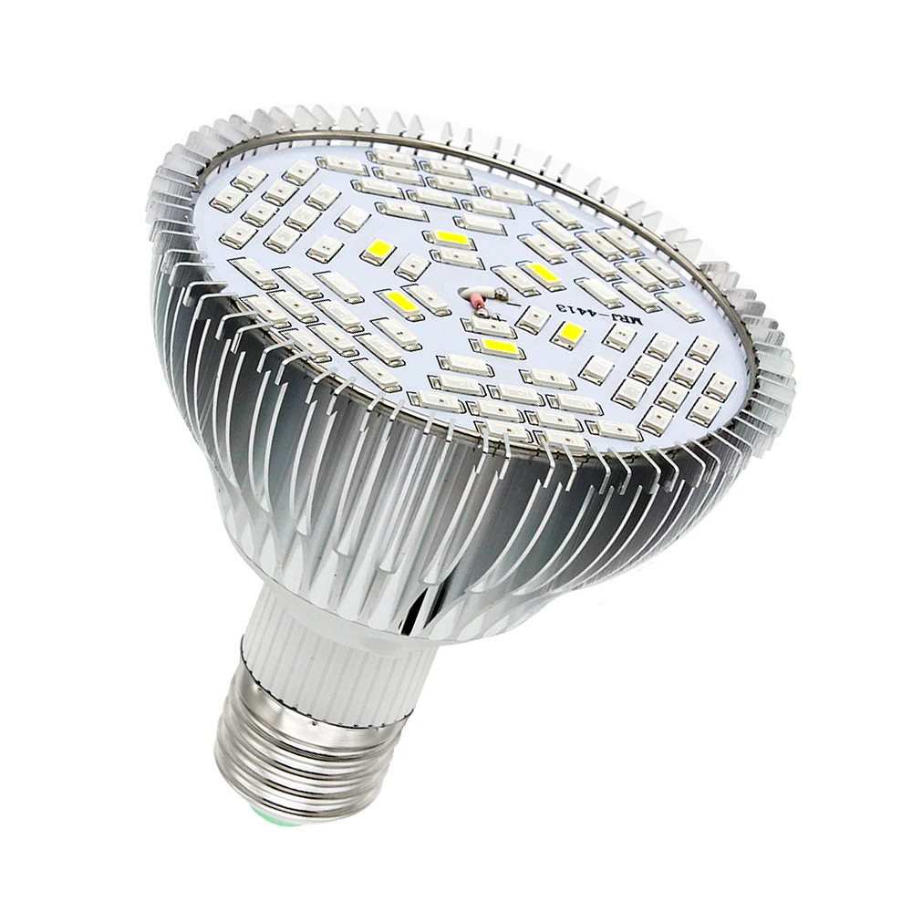 Светодиодная лампа полного спектра для выращивания растений E27 85 265 в SMD 21 500LED s 5 Вт