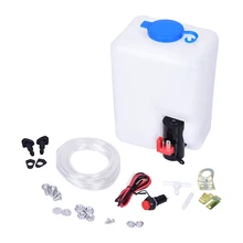 CARCHET Универсальный Автомобильный бачок омывателя ветрового стекла комплект с шланг для насоса струйная кнопка переключатель проводки 12 В переключатель инструмент для очистки