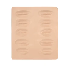 Макияж Косметическая татуировка 3D перманентные Губы практика кожи 0410B