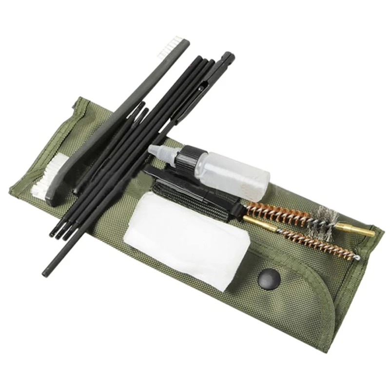 

Cleaner Gun Accessories Clean Brush 10 Piece .22 22LR .223 556 Rifle Gun Cleaning Kit Set Cleaning Rod Nylon Tools