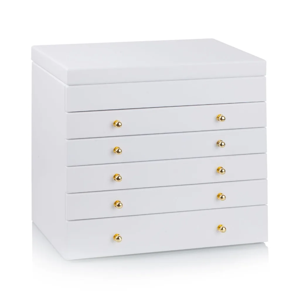 girls white jewelry box