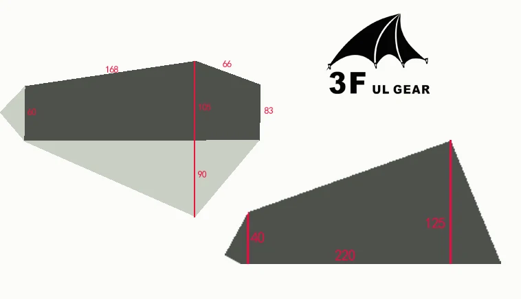 0.65 КГ 3F UL Передач Бесштоковый Палатки Ultralight 15D Силиконовые Один Человек Палатки Кемпинга 1 Чел 3 Сезон С След 3 Цветов туристическая палатка палатка туристическая пляжный тент