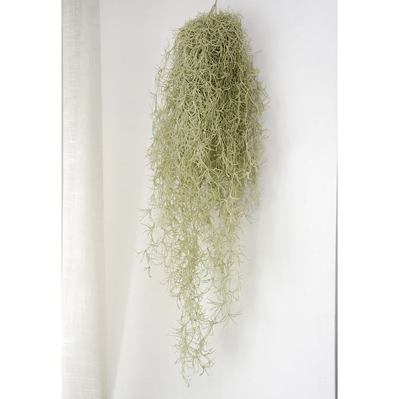 

90 CM Long Artificial Air Grass Fake Plastic Plant Vine Hanging Leaves Rattan Home Wedding Wall Garland Decoration