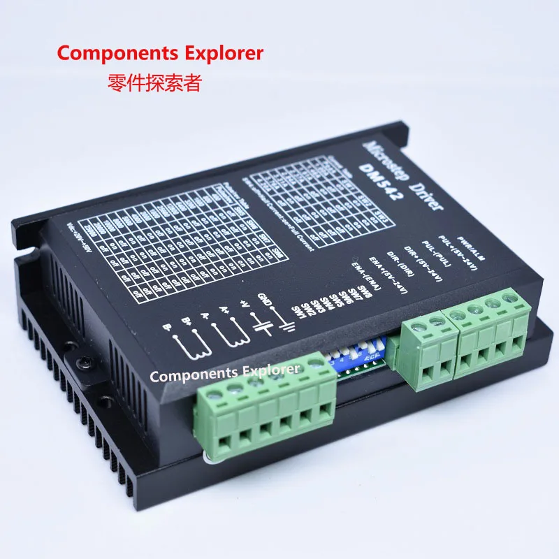 

DM542 Stepper Motor Driver For 57 86 Series 2-phase Digital Stepper Motor Driver