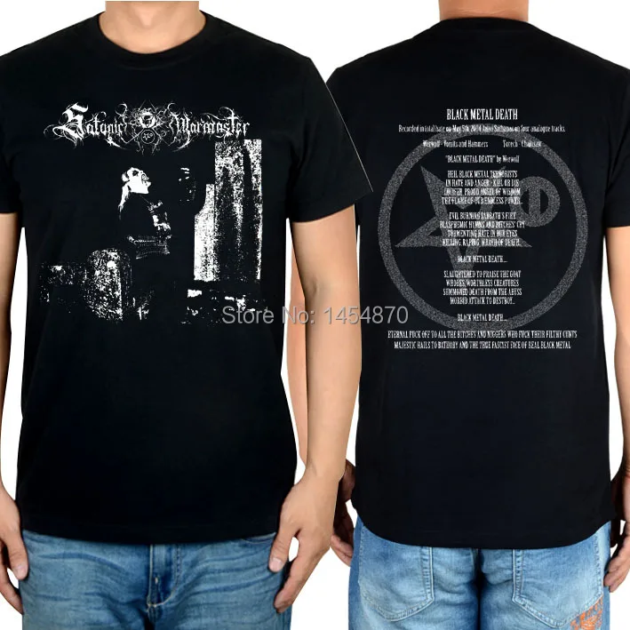 Уличная одежда аниме camiseta финляндия сатана теплая футболка рок брендовая в стиле