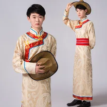 Chino tradicional traje de la danza popular chino masculino princesa clothing trajes para hombres traje ropa de la danza de mongolia 17