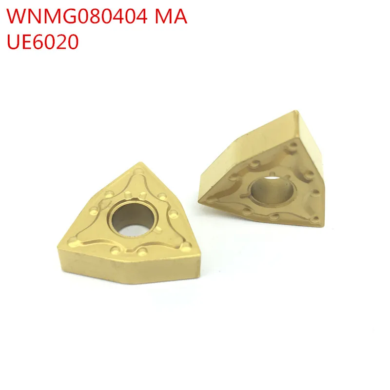 

WMNG080404 MA UE6020 50PCS carbide inserts External latter cutter turning tool cnc machine cutting tools tungsten carbide