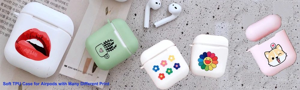 Для AirPods чехол 3D мультфильм Микки Минни беспроводные наушники Мягкий защитный чехол для Airpods 2 с держателем для ключей