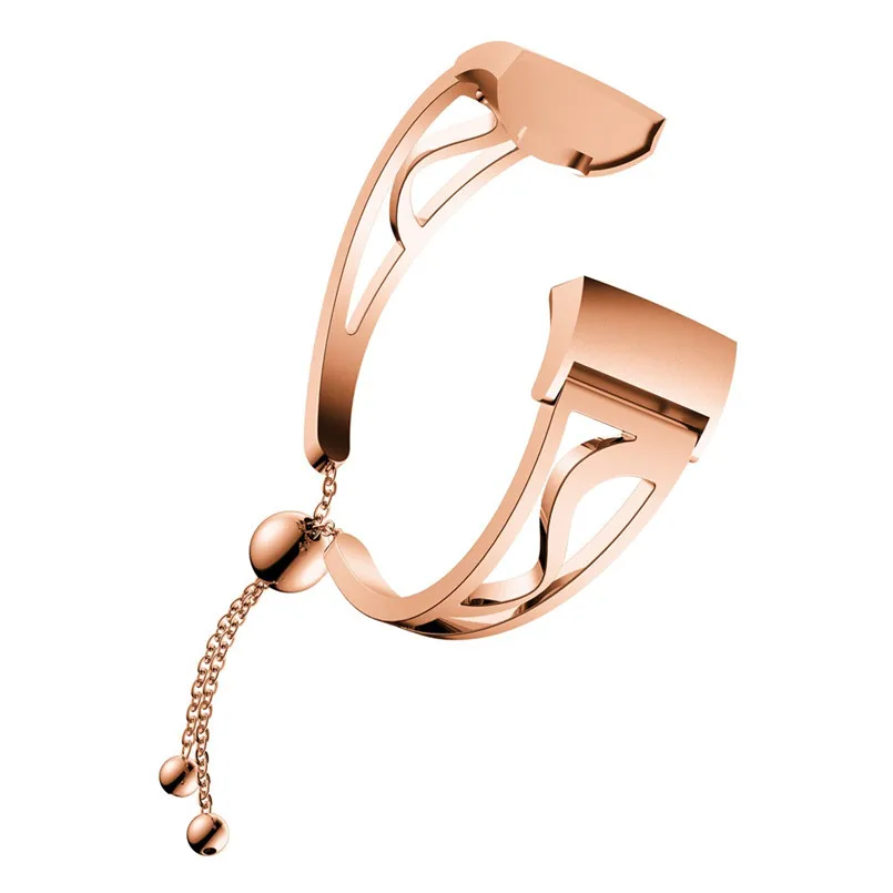 

3 Color Styles Luxurious Fashion Stainless Steel Bracelet Replacement Girls Watch Band Wirstband Strap For Fitbit Charge 3 30A12