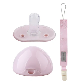 

Silicone Teeth Soother Pacifier Cute Thumb Baby Pacifier with Anti-dust Cover Baby Infant Appease Fake Nipples Safe