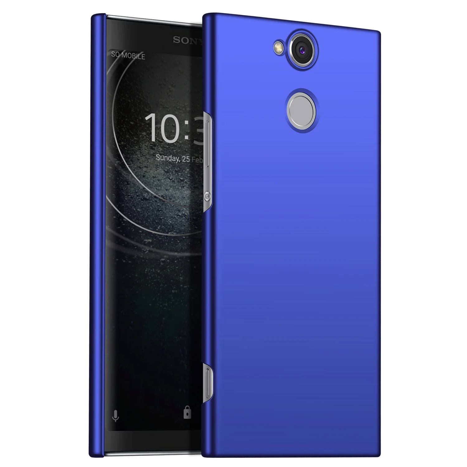 Для sony Xperia XA2 XA3 Ультра чехол, ультратонкий минималистичный тонкий защитный чехол для телефона задняя крышка для sony Xperia XA2 - Цвет: Blue