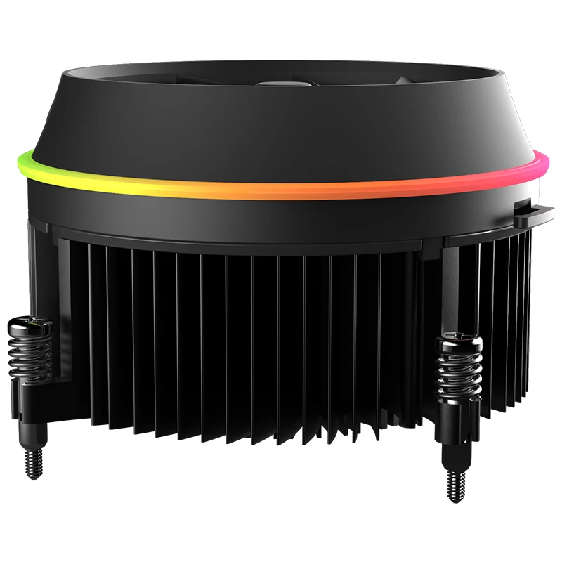Aigo Shadow CPU RGB Cooler 100 мм 4Pin светодиодный вентилятор Радиатор PC радиатор охлаждающий