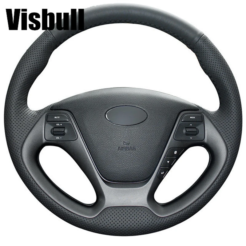 Visbull Black из искусственной кожи V1054 для Kia K3 2013 K2 Rio 2015 2016 Ceed Cee ɽ 2014 Cerato 2013-2015 |
