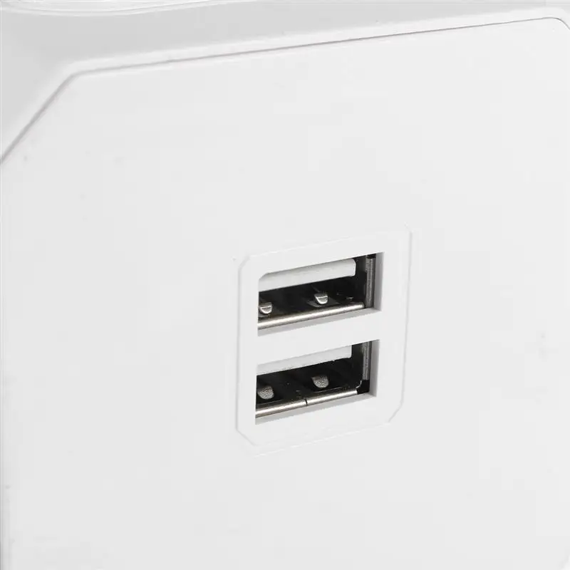Новая настенная розетка EU/AU/UK/US 5 в 2 1 а с usb портами 4 розетки удлинитель шнур куб|us