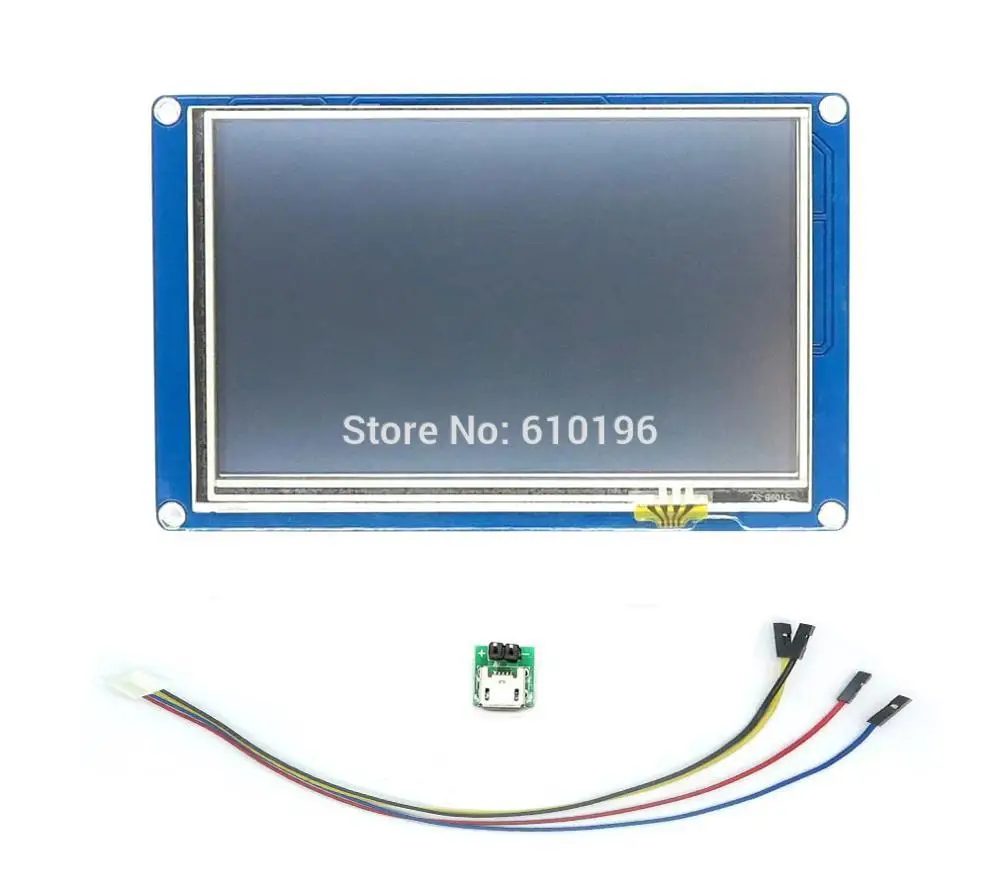 English Version Nextion 5 0 HMI Intelligent Nextion LCD Module Display For Arduino TFT Raspberry Pi