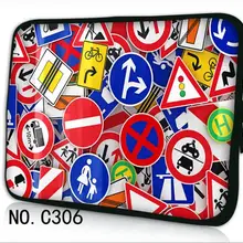 Горячие дорожные знаки 9," 10,1" 11," 12" 13," 14" 15," 17,3" Чехол для ноутбука сумка для Dell Inspiron/hp ASUS/Apple samsung
