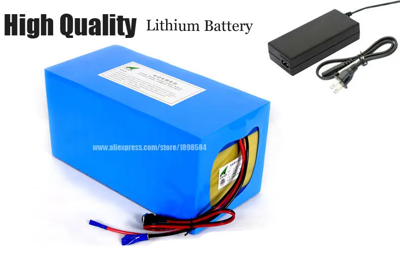 Discount 60V 20Ah Electric Scooel battery pack 60V Ebike battery 2000W Samsung Electric Bicycle lithium Battery with BMS Charger 60v 3