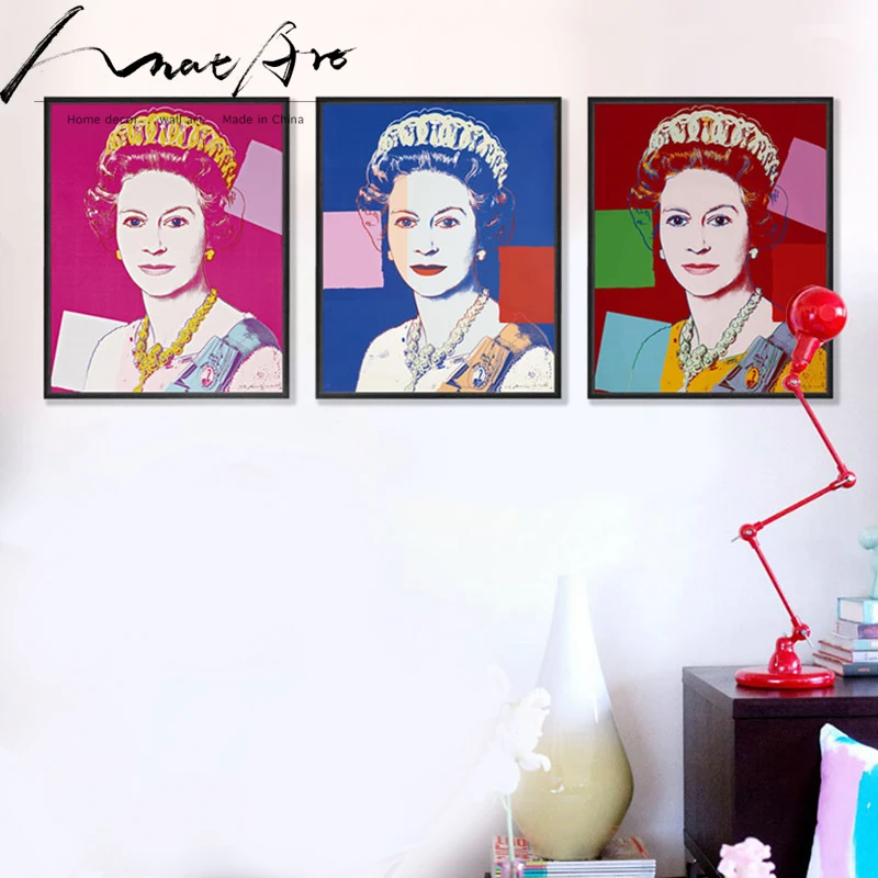 Современный художественный мастер Энди Warhol Поп принцесса сочетание