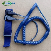 PU Антистатическая двойная петля наручный браслет антистатический ремешок электростатический провод кольцо для рук Антистатический браслет