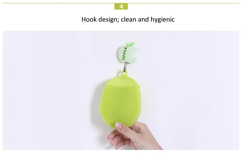 Silicone Dish Washing Brush Repeatable Sweeping Brush kitchen Dish Food Pot Multi-function Washing Brush 6 Colors (17)