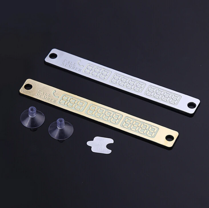 

Temporary Parking Card Luminous Phone Number Card Plate For Daewoo Matiz Nexia Nubira Sens Tosca Winstorm