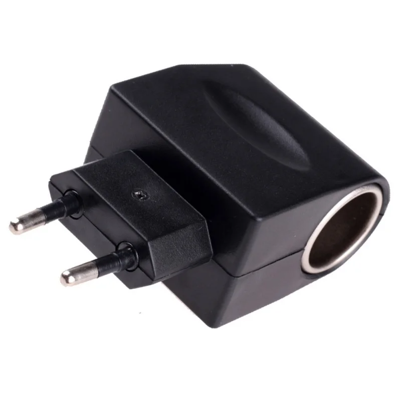 

Portable Useful Car Charger Cigarette Lighter Socket Universal Power AC To DC Adapter Power Converter EU US Plug
