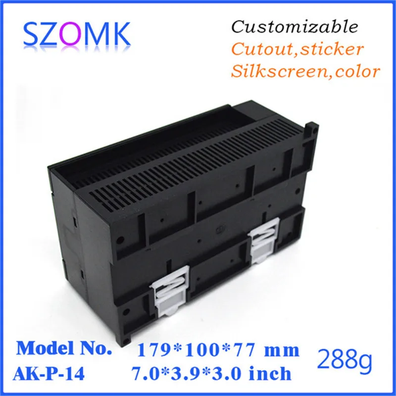 wall mount plastic din rail box instrument enclosure szomk plastic box for electronics project din rail control housing box plastic case (1).jpg