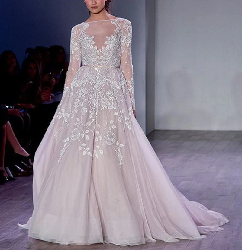 White/Ivory 2016 Lace Bridal Gowns Long Sleeve Muslim Wedding Dress White/Ivory 2016 Lace Bridal Gowns Long Sleeve Muslim Wedding Dress